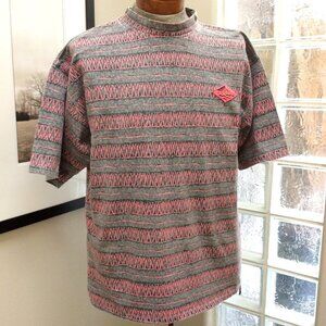 Vintage 1990’s Colorful Short Sleeve T-Shirt by MORANGO Size XL